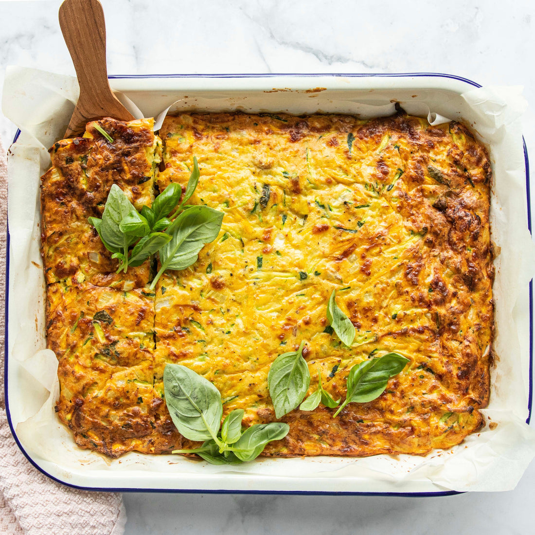 Zucchini and Tuna Slice