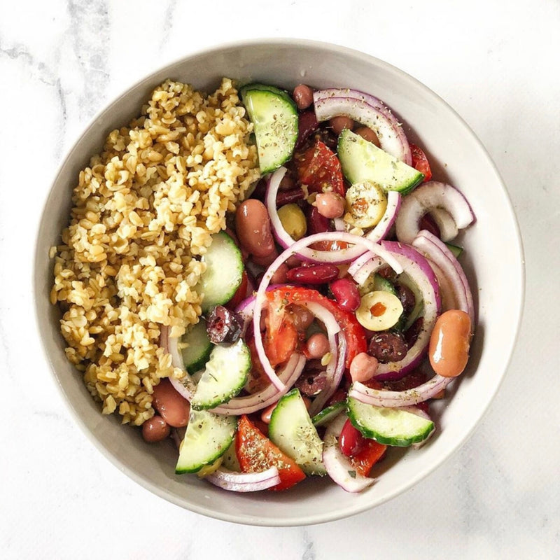 Greek Tuna Salad with Brown Rice