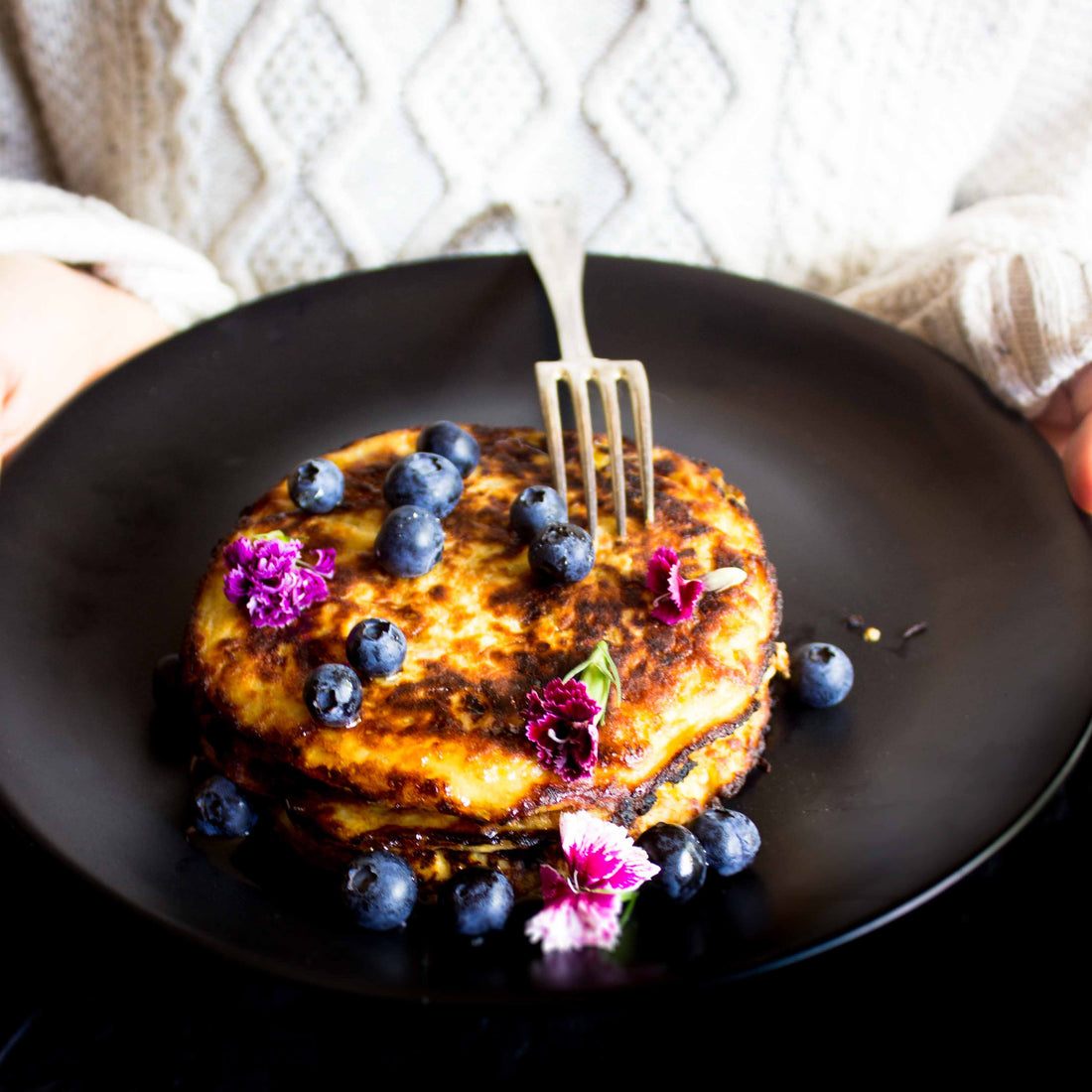 Banana Protein Pancakes