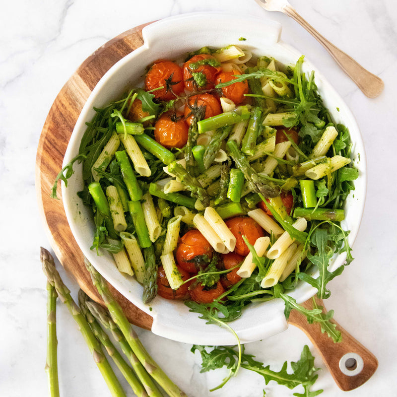 Asparagus Pesto Pasta Salad