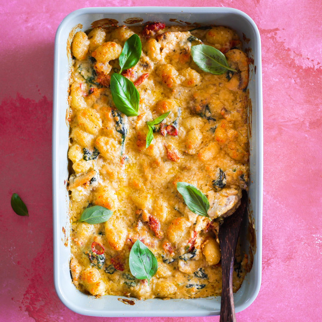 Creamy Gnocchi Bake