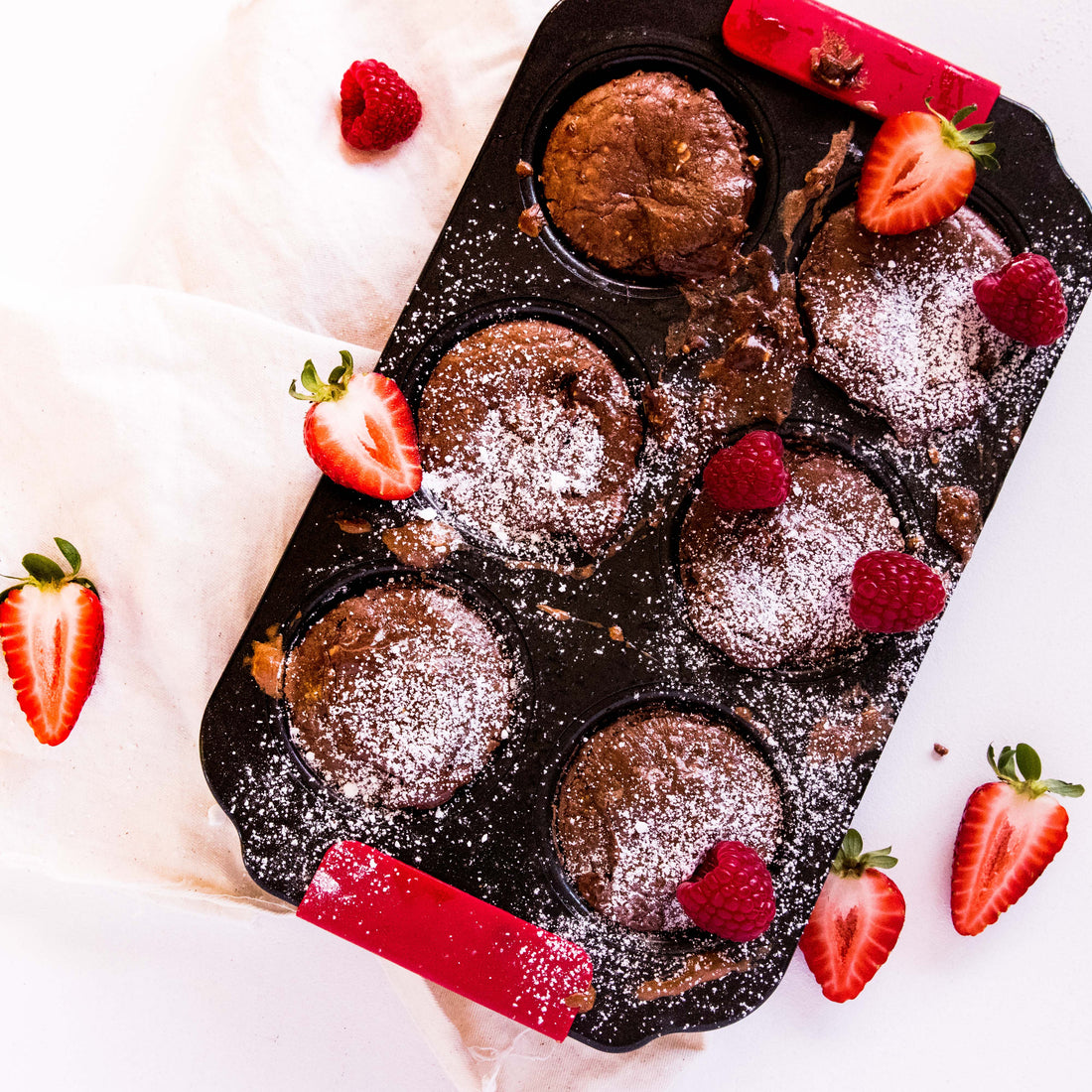 Choc Protein Lava Cake Recipe by Leah Itsines