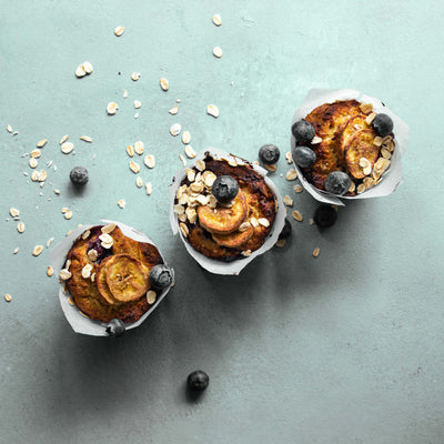 Banana and Oat Muffins