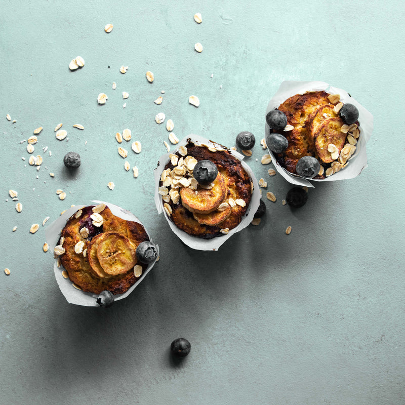Banana and Oat Muffins