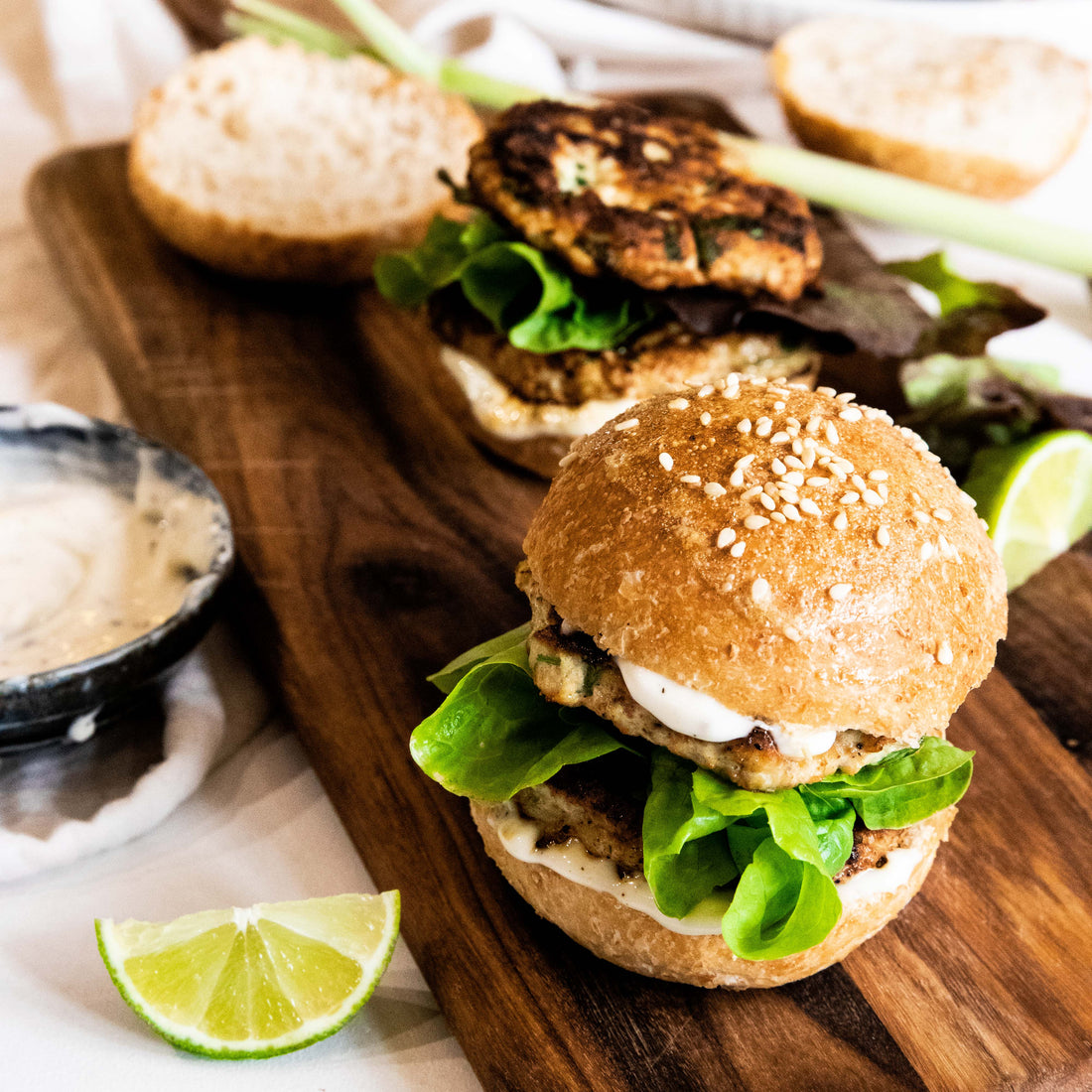 Thai Chicken Sliders