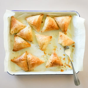 Tiropites (Filo Cheese Triangles)