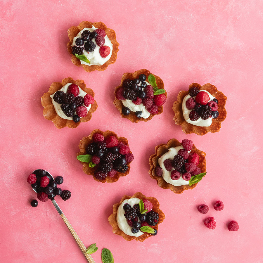 Quick & Easy Brandy Snap Baskets LEAH ITSINES