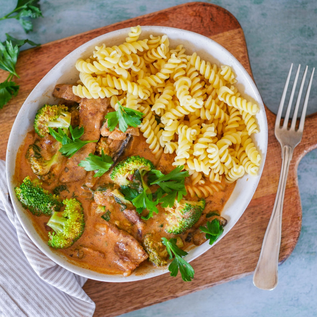 Beef Stroganoff