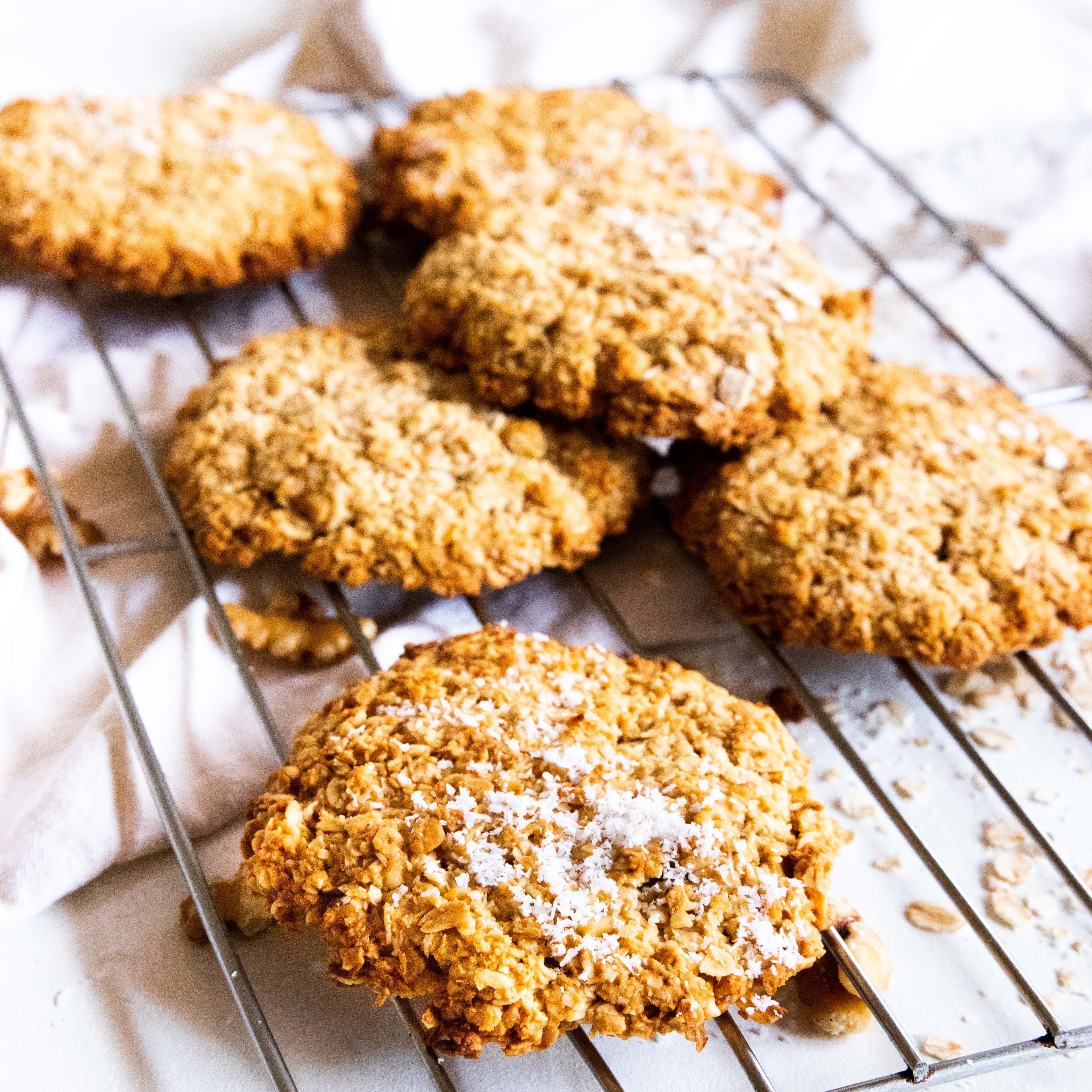 Healthy ANZAC Biscuits