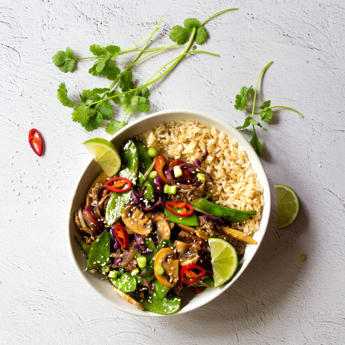 Brown Rice Stir fry