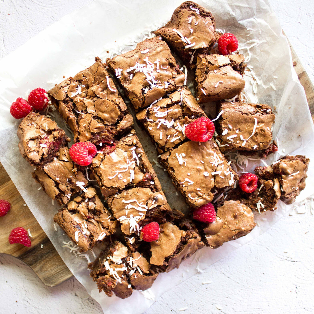 Choc Raspberry Brownies