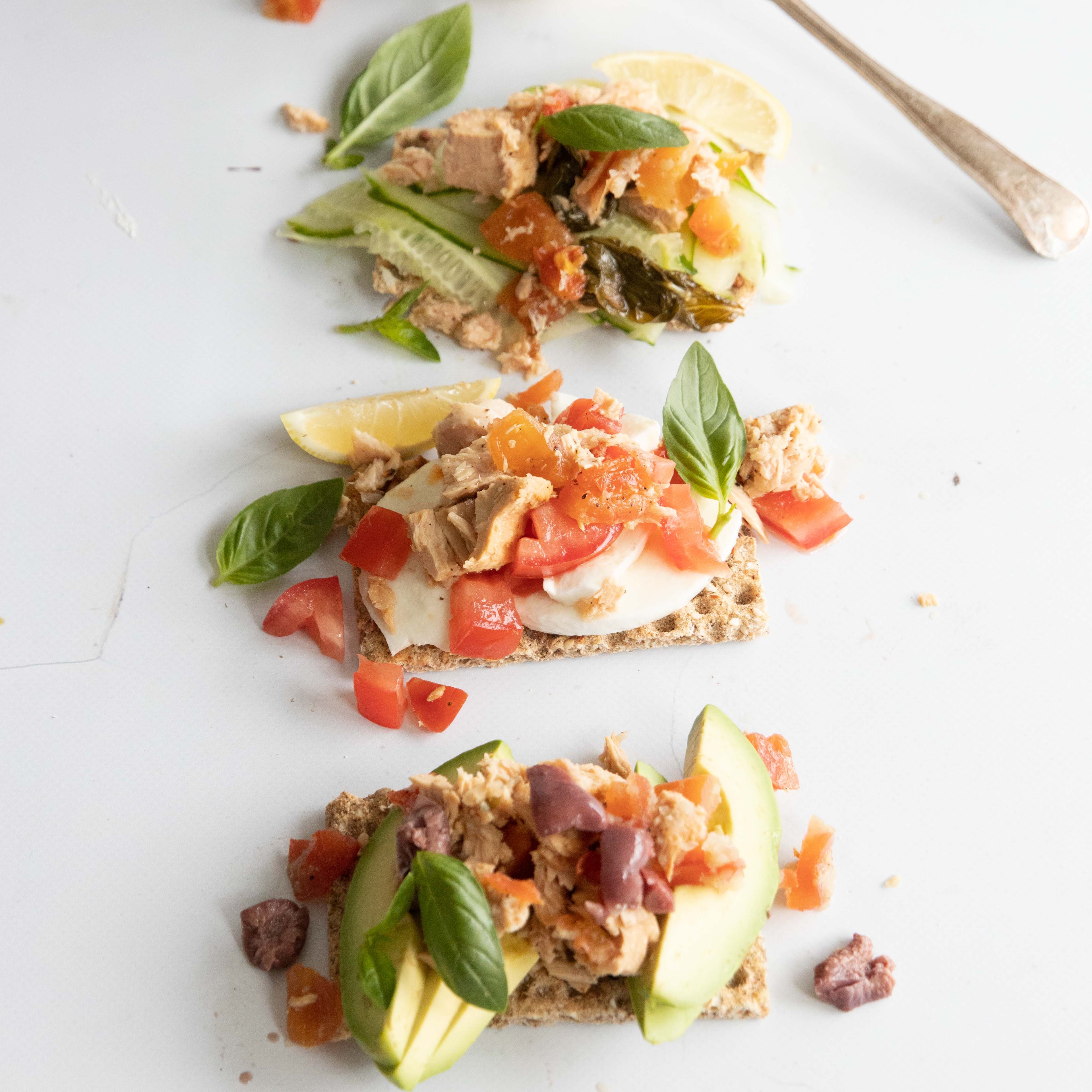 Tuna Cracker Toppers
