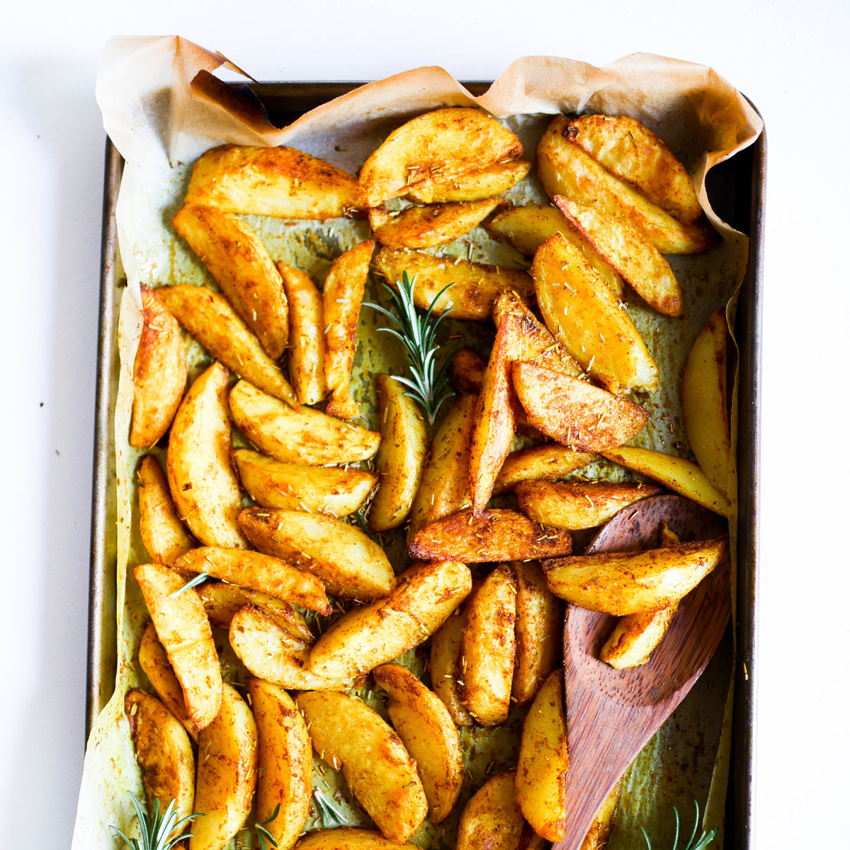 Curried Roasted Potatoes