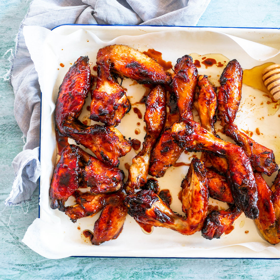 Honey Garlic Chicken Wings