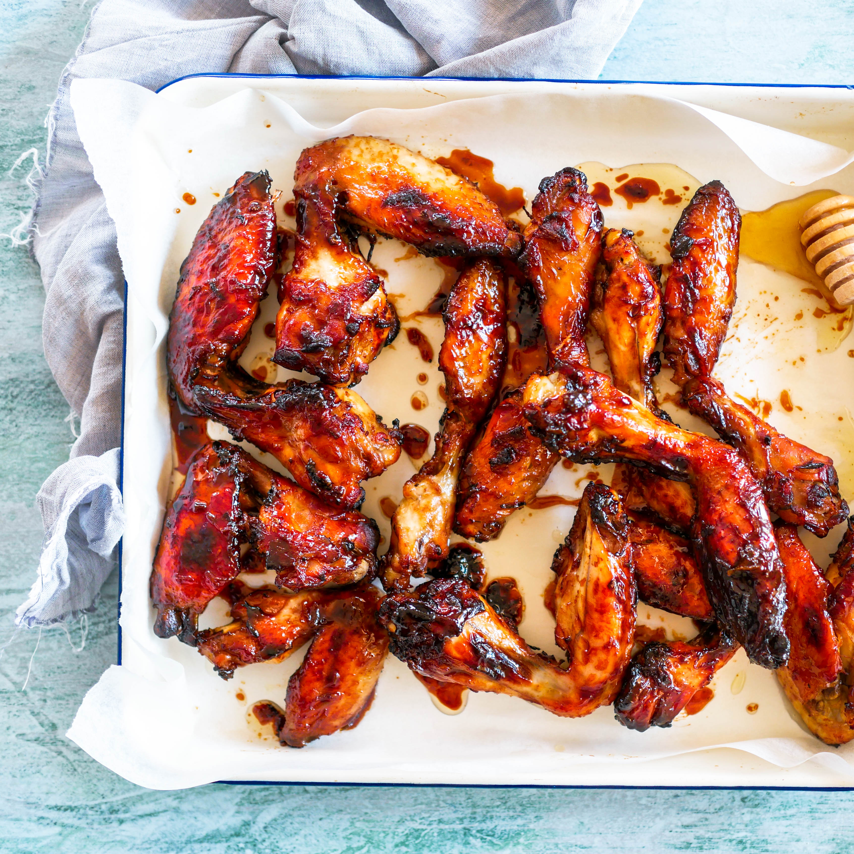Honey Garlic Chicken Wings