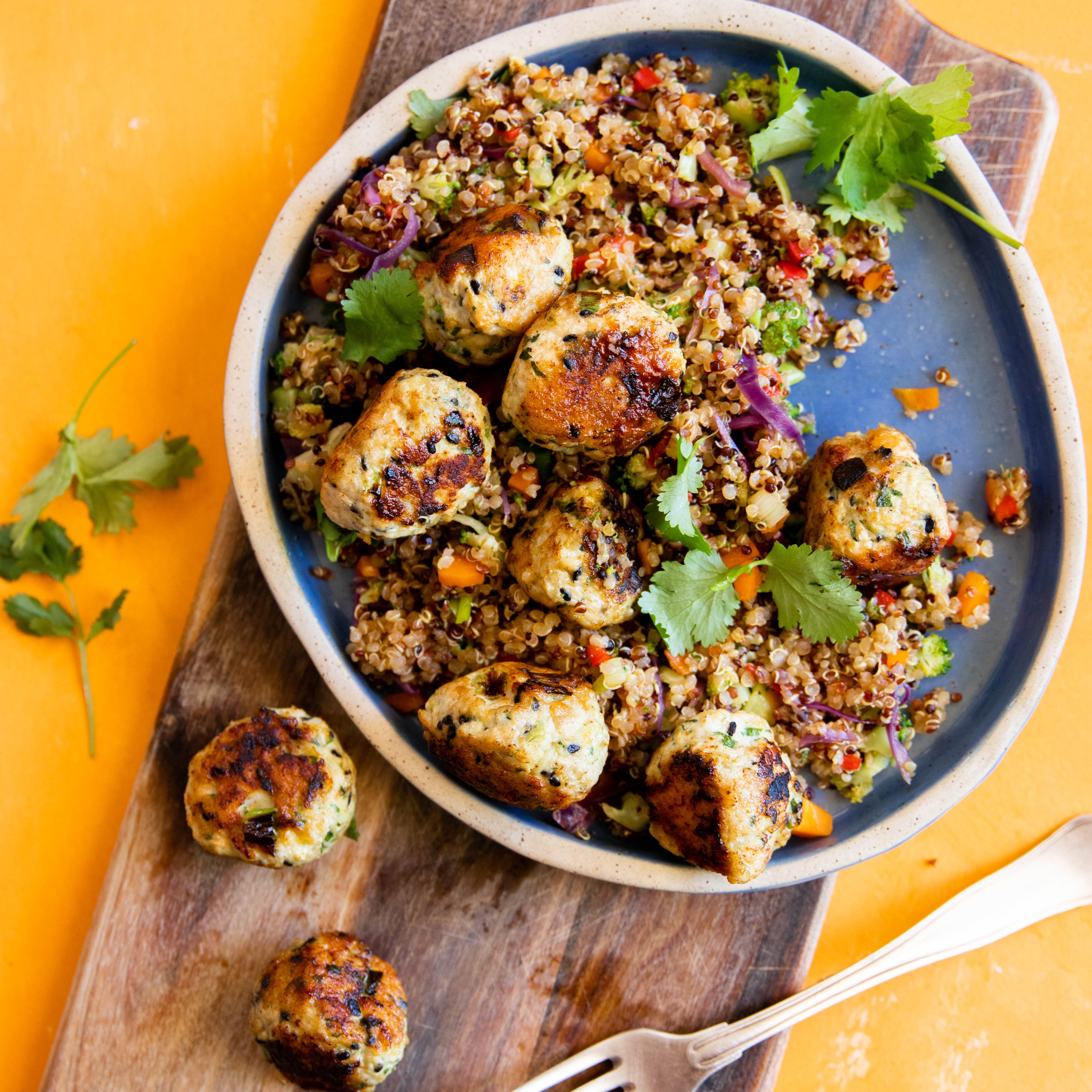 Sesame Chicken Meatballs