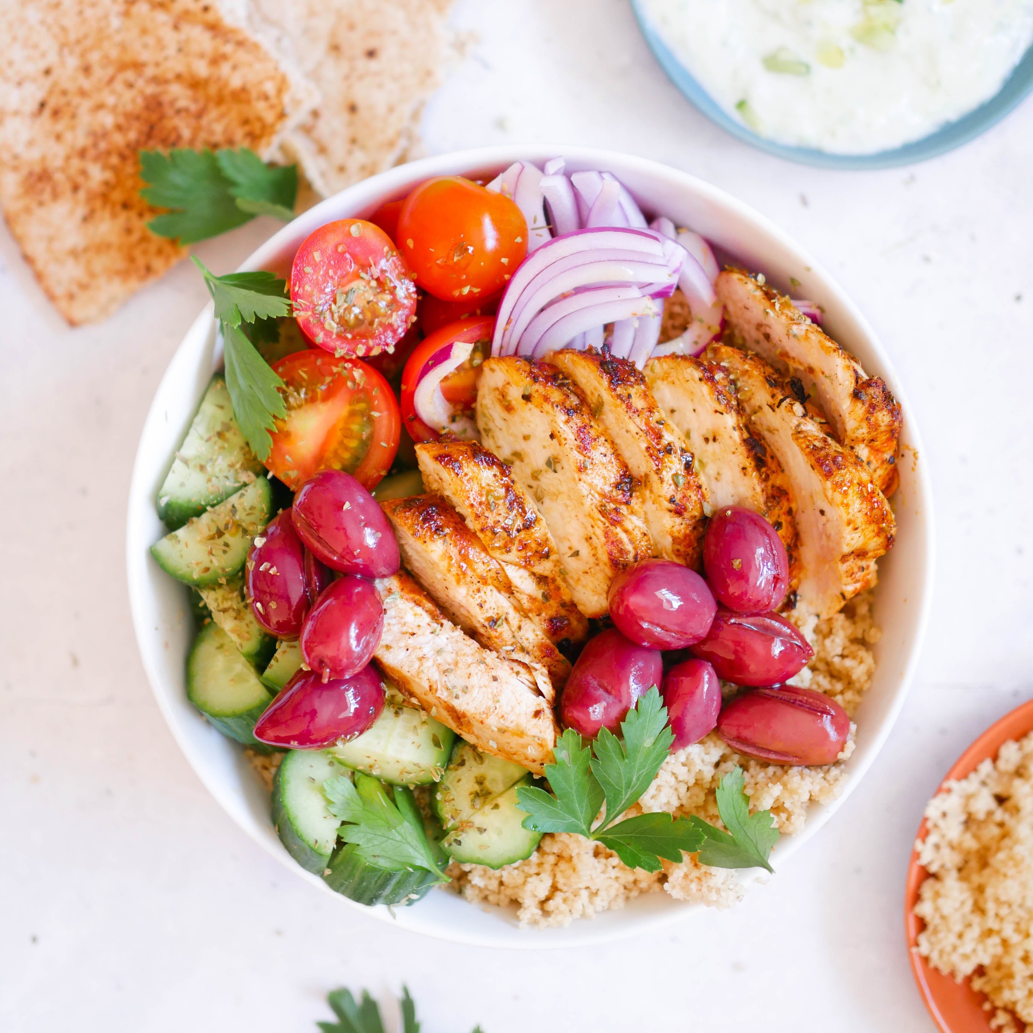 Greek Chicken Power Bowl