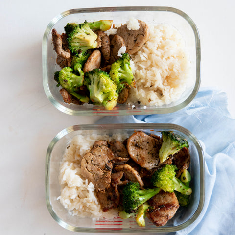Easy Grilled Pork and Broccoli Meal Prep – LEAH ITSINES