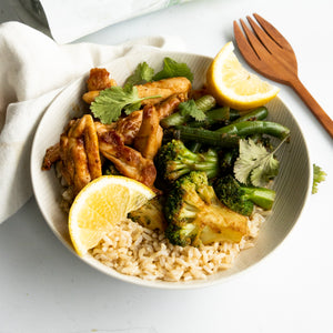 Honey Chicken and Broccoli Stir fry