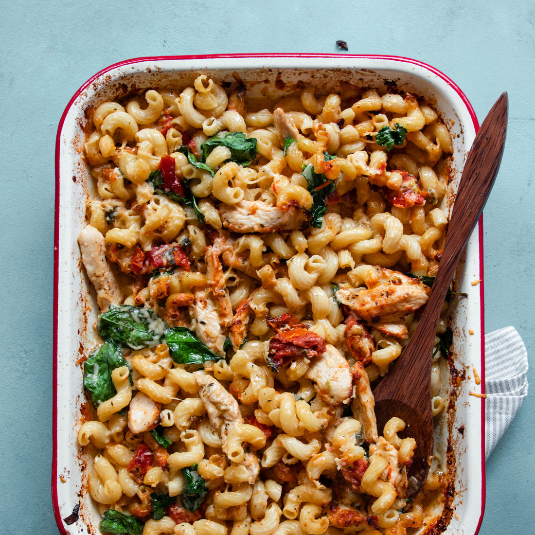 Creamy Chicken Pasta Bake