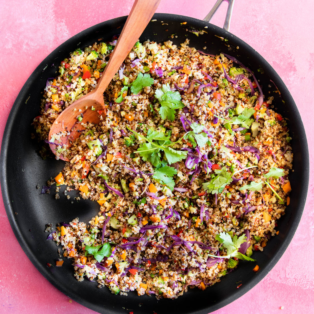 Quinoa Fry Rice Easy & Healthy Quinoa Fried 'Rice'