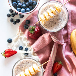 Vanilla Berry Protein Smoothie