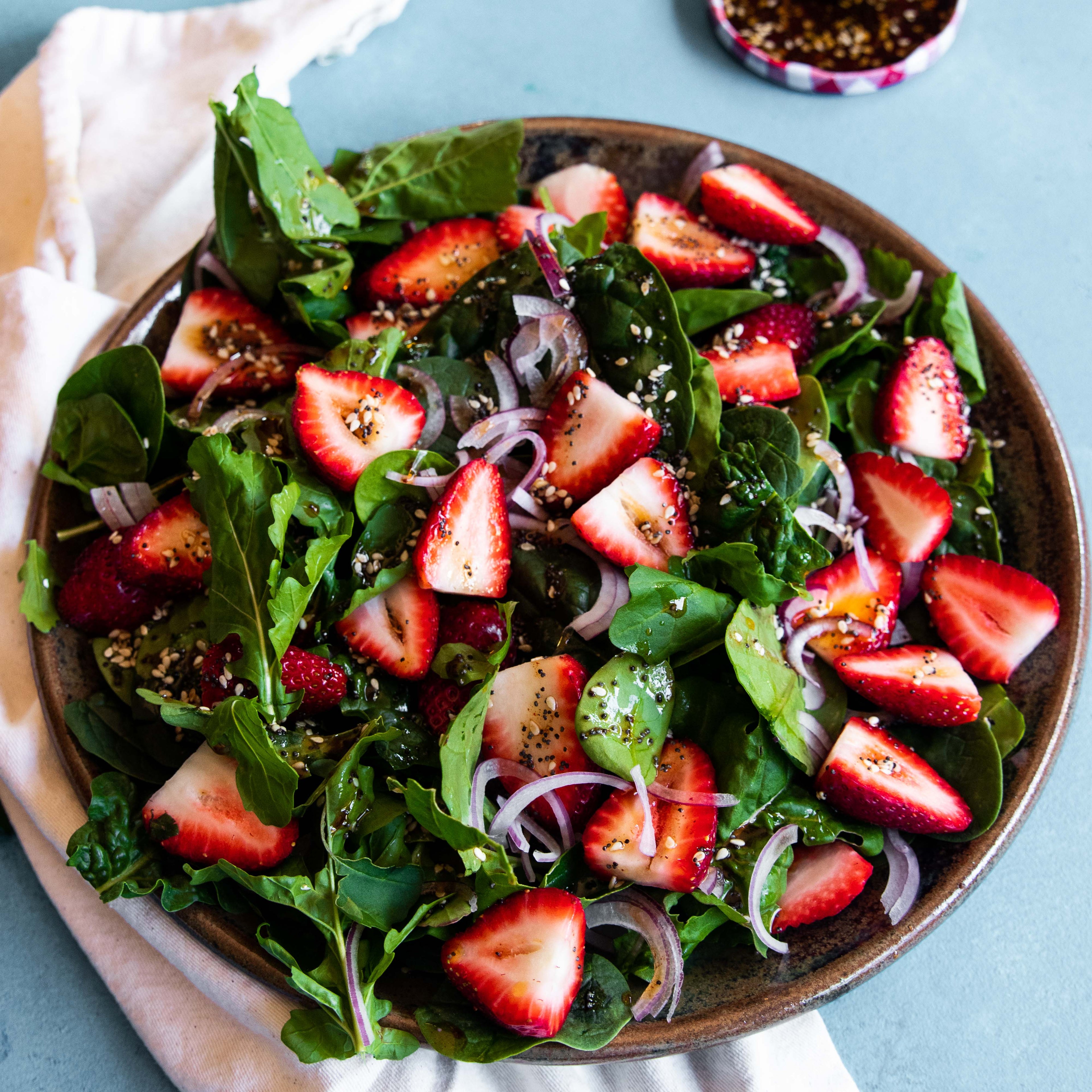 Spinach & Strawberry Salad