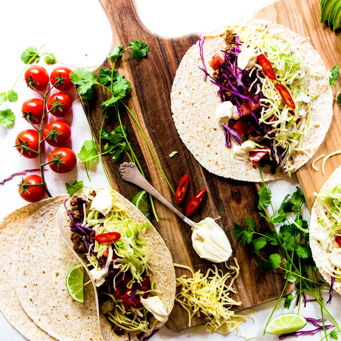 Beef tacos