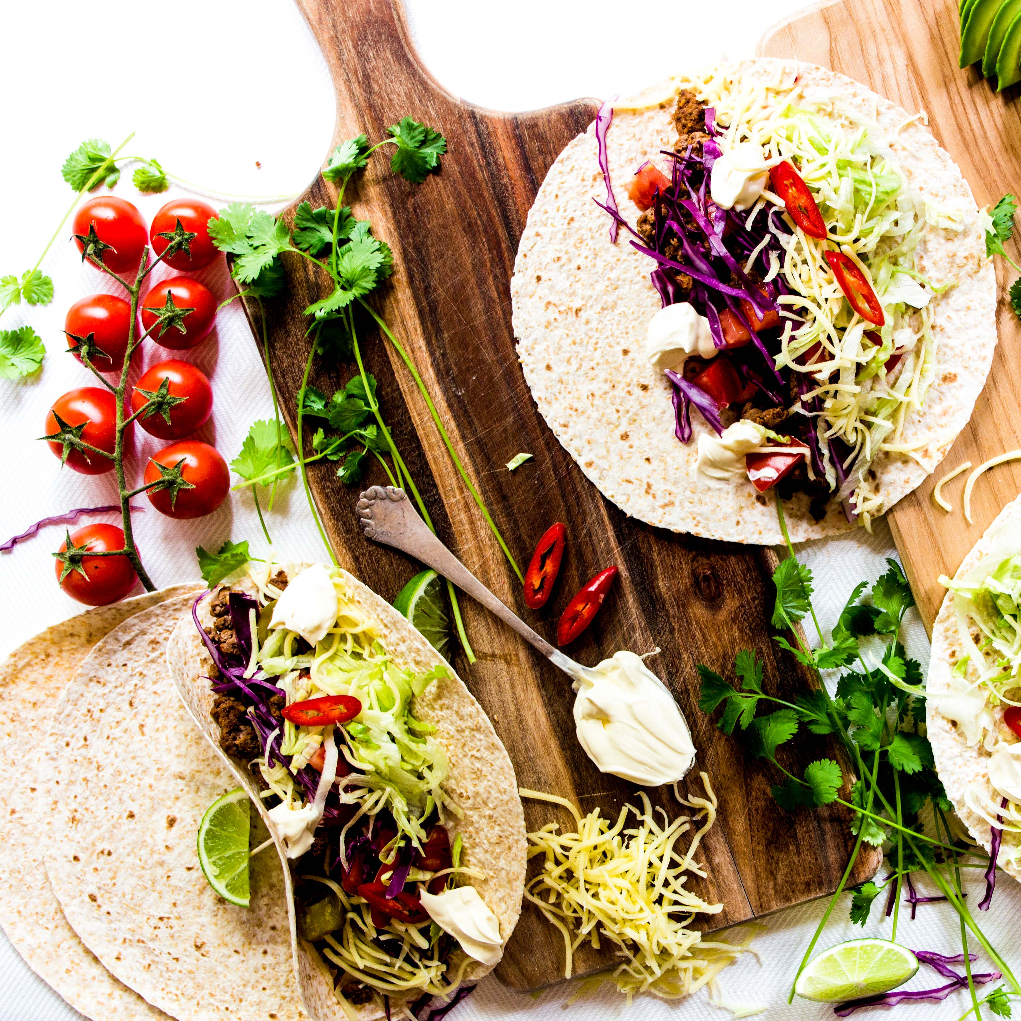 Beef tacos