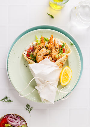 High Protein Chicken Yiros